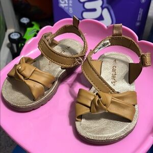 Carter's Tan Kids Sandals